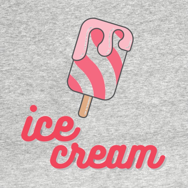 Cute Ice Cream Art by Moshi Moshi Designs